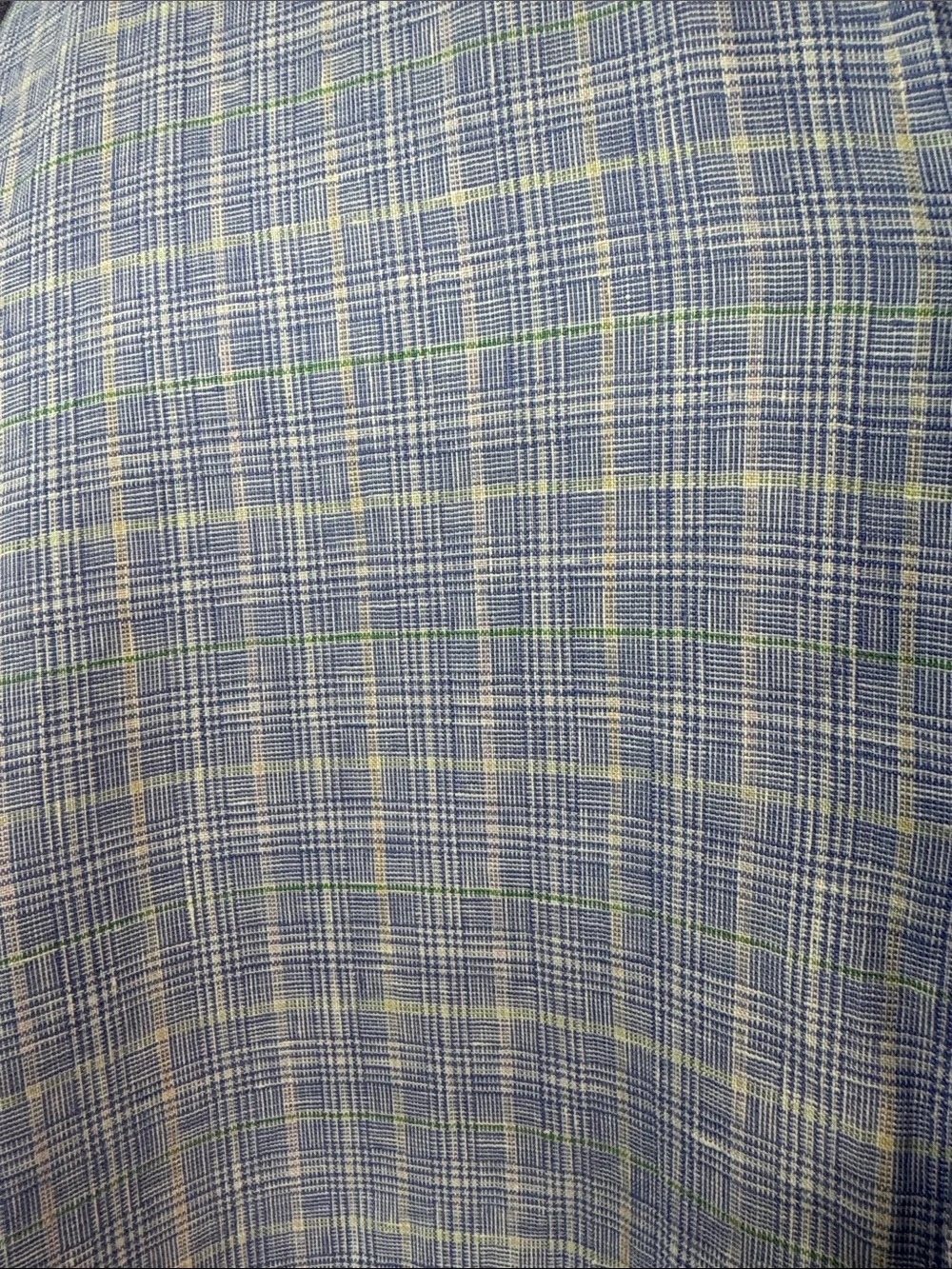 Brooks Brothers LS Irish Linen Plaid button down shirt Size L Large
